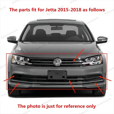 6PC For CR-V 2010-2011 Upper Lower Chrome Grille Mesh + Bumper