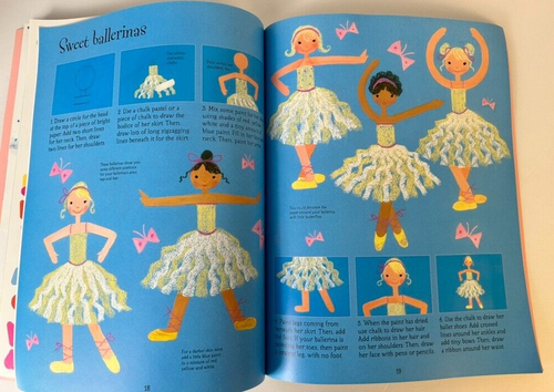 How to Draw Princesses and Ballerinas Usborne Activ... by Watt, Fiona Paperback - Picture 6 of 7