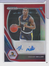 Isaiah Miller UNCG 2021 Panini Prizm RC Auto Red 99/199 #DP-IMI 080922AZCD68