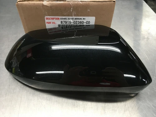 OEM TOYOTA COROLLA OUTER MIRROR COVER PASSENGER SIDE   BLACK    FITS 2020-2023