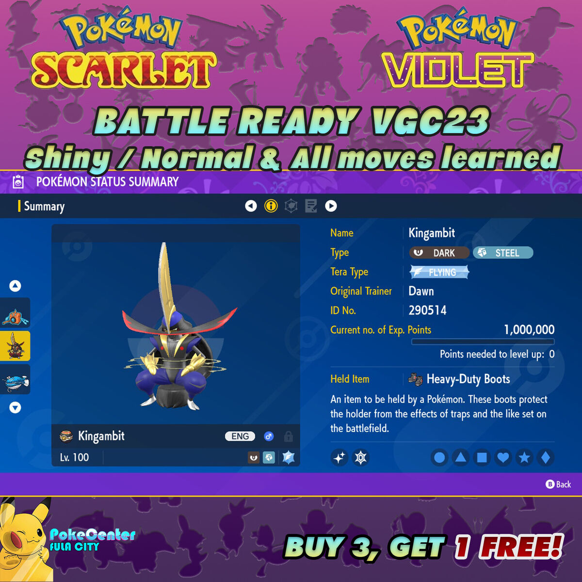 Pokemon Scarlet And Violet Shiny Toxel 6IV Battle Ready Fast Delivery