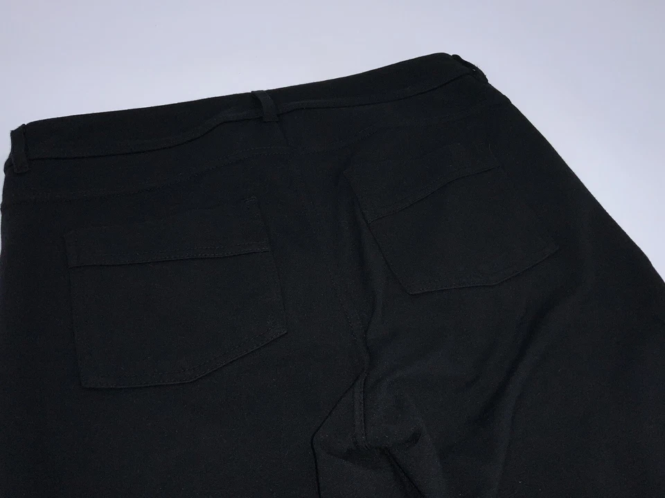 Pantalones Leggings Athleta Ponte Moto Talla 6 Negros Tejidos Bolsillos con Cremallera Como Nuevos YGI I2-232 Foto 4 de 4