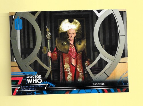 Doctor Who Extraterrestrial Encounters 2016 BLUE Parallel Base Card 28 39/99 - 第 1/2 張圖片