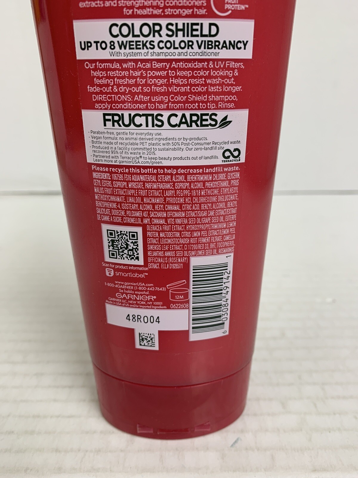 Garnier Fructis Color Shield Conditioner, Acai Berry, Antioxidant NEW