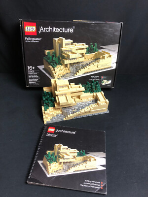 Lego 21005 Architecture Architektur -Fallingwater komplett complete von 2009