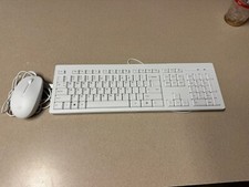 HP 125 WHITE Wired Keyboard and Mouse M52961 -001