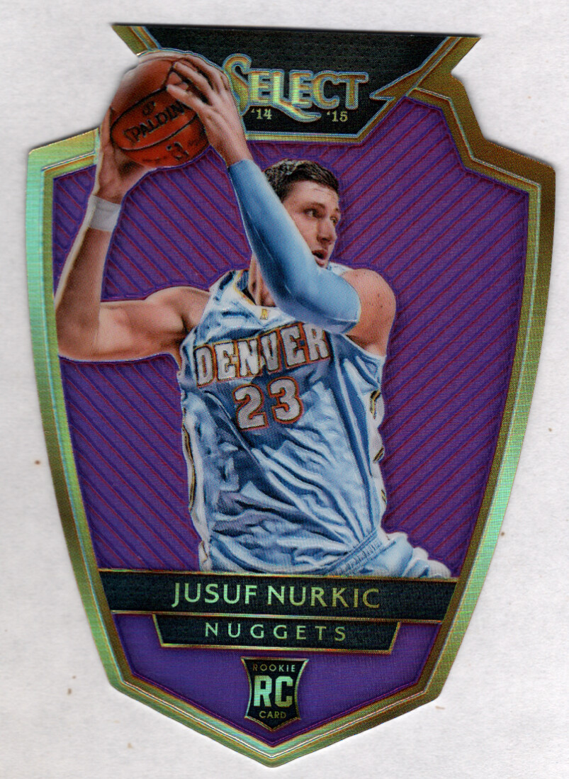Jusuf Nurkic 2014-15 Select Premier Die-Cut Purple RC /99 (Minor Edge Wear)