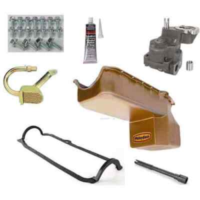Milodon 31082K Oil Pan Kit 1986-Up Chevy S10 Includes: Oil Pan Oil Pump Pickup T