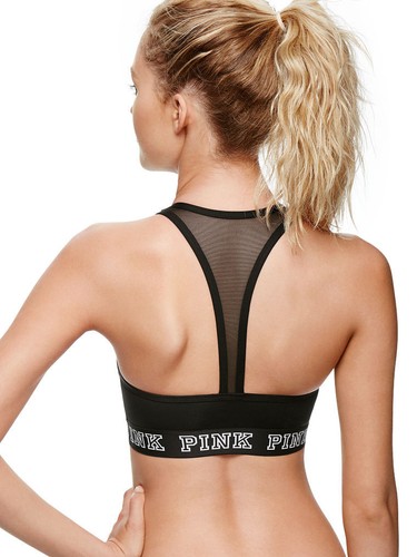 Miami Marlins VICTORIA'S SECRET Shirt Sports Bra Top Mesh Shorts Gym Workout - Picture 4 of 5