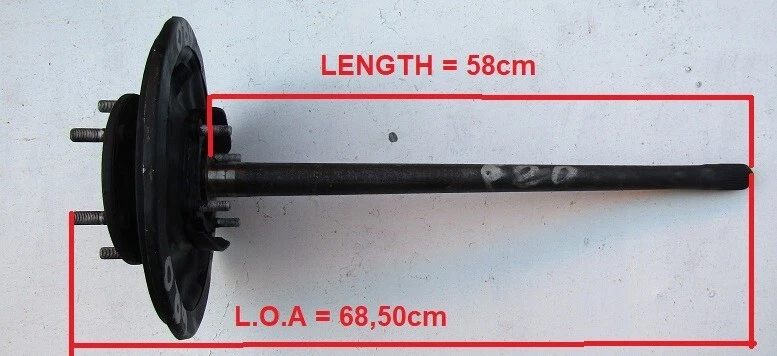 DATSUN NISSAN 620 型号 1972 78 发动机 J15 后轴轴对 LH 右握 二手 — 第 2/4 张图片