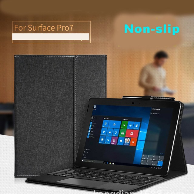 PU Leather Case For Microsoft Surface Pro 7 12.3" Tablet Case Protective Cover eBay