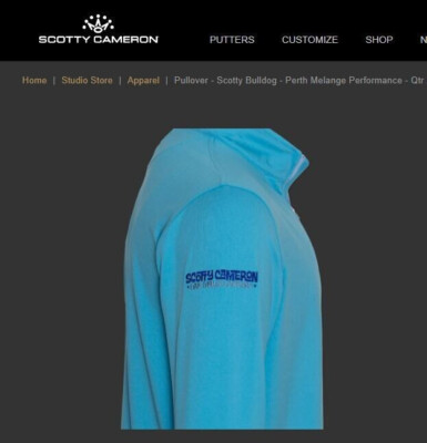 Scotty Cameron Pullover Bulldog Perth Melange Qtr Zip Scotty Cameron Pullover Bulldog Perth Melange Qtr Zip