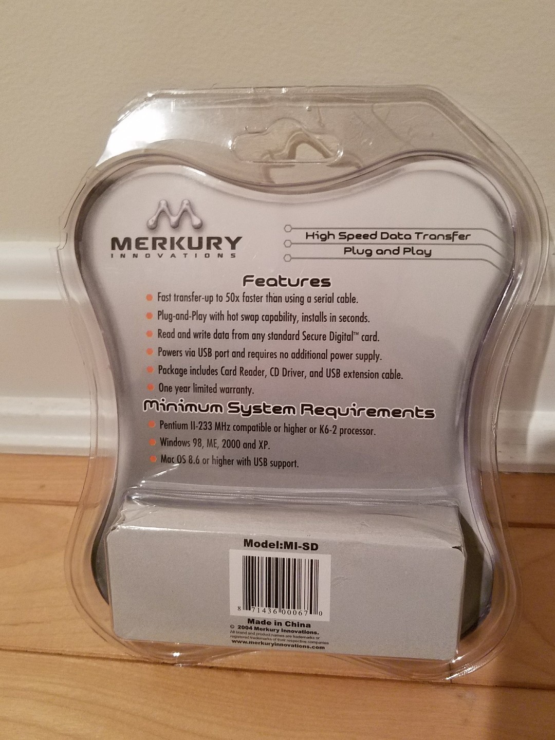 Merkury Innovations Secure Digital Card Reader/Writer SD/MMC eBay
