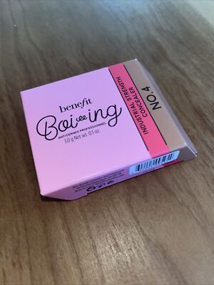Benefit Cosmetics Bio~ing Industrial Strength Concealer No 4  0.1 oz New In Box 