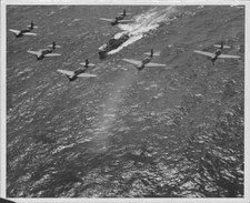 Navy Avenger torpedo bombers joint operations submarine chaser nav Old Photo