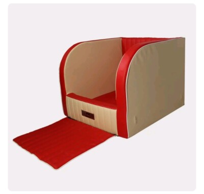 Exklusiv Hundebox Luxus für Hund im Auto & Haus DOGSTYLER  Serie 55 Visco Gr. S+