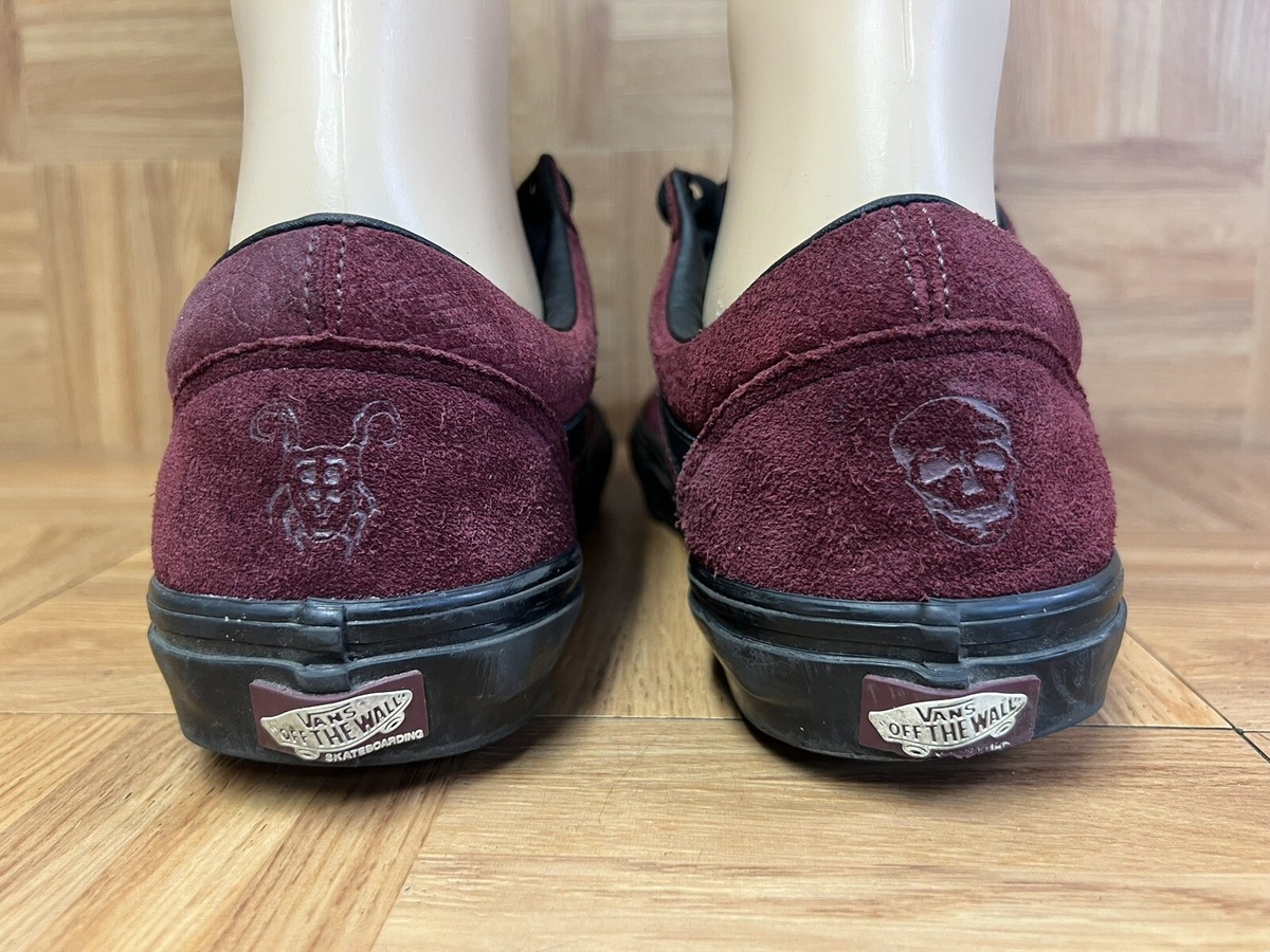 RARE? Sz 11.5 VANS Old Skool PopCush Burgundy PRO 