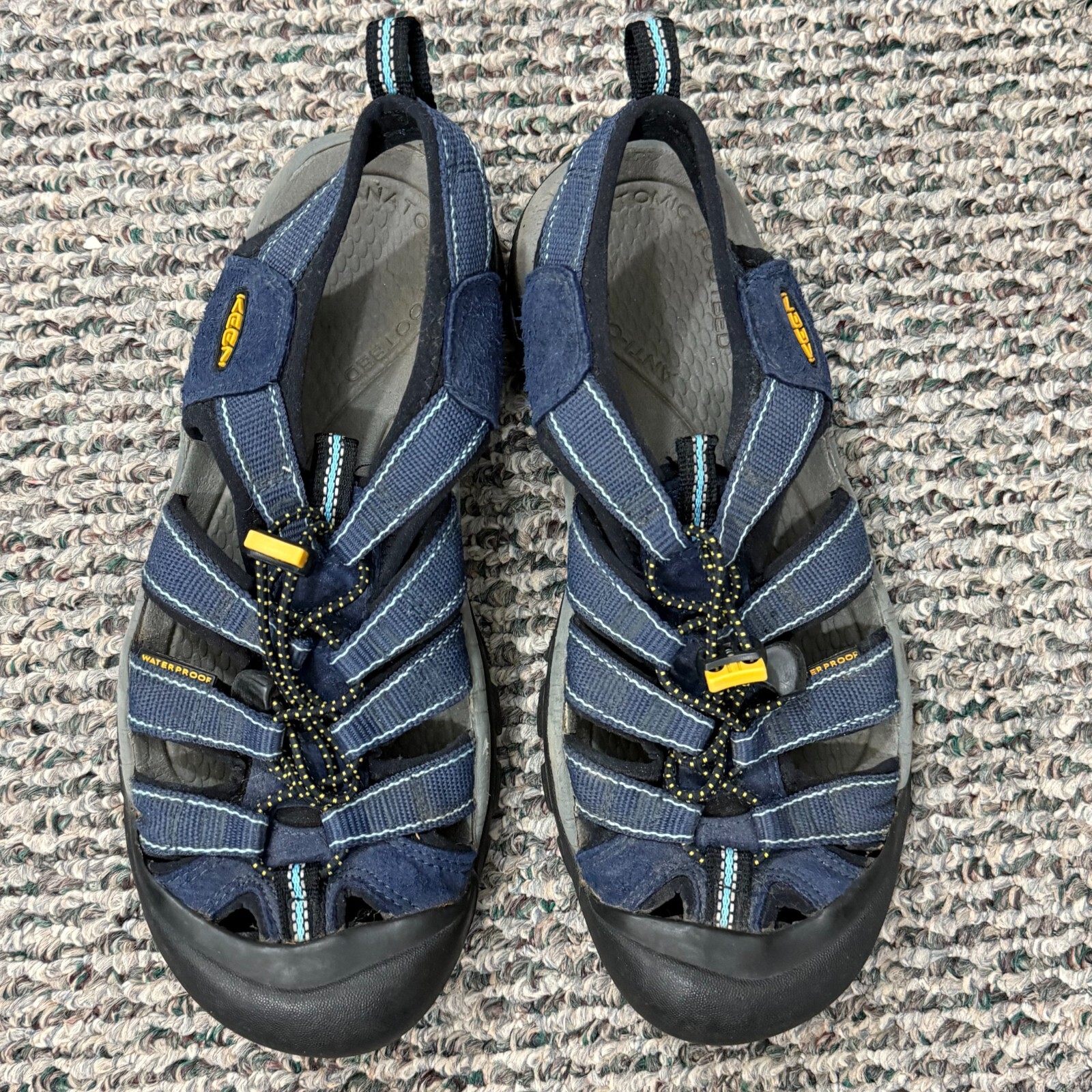 Scarpa Keen Newport H2 donna 8 blu escursionismo impermeabile outdoor cinturino regolabile
