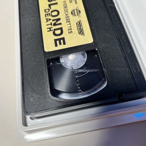 BLONDE DEATH Cult Action SOV Bleeding Skull Mondo Verboden VHS RARE White Clam - Picture 7 of 12
