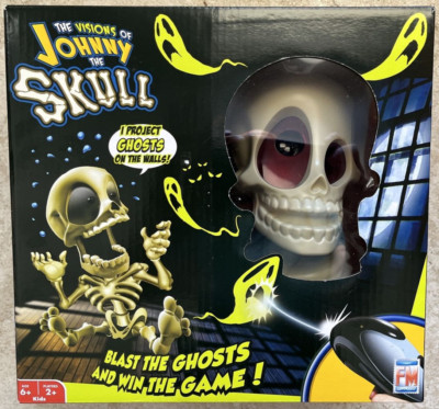 The Visions of Johnny The Skull Ghost Shooting Game - New in Box