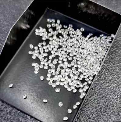 Loose Lab-Grown CVD Diamond LOT 1.30 MM D Color IF CLARITY 100 PCS Certified
