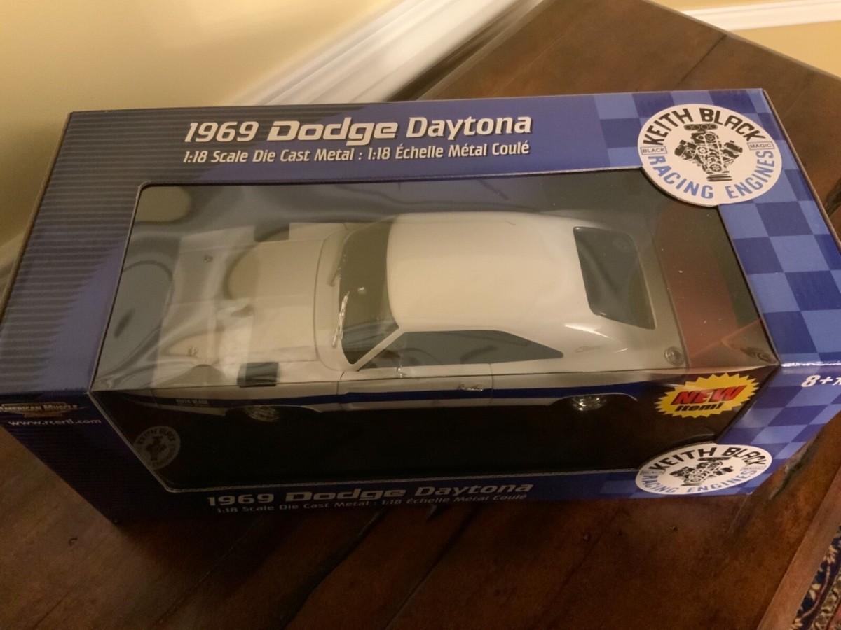 Keith Black RC2 1:18 Ltd Edition 1969 Dodge Daytona - Red, White