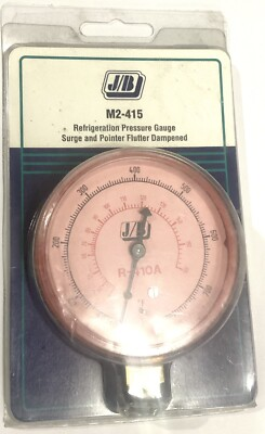 #ad JB Industries M2 415 Refrigeration Pressure Gauge Surge amp; Pointer Dampened R 410 $19.00