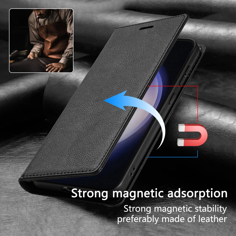 Flip Leather Phone Case For Huawei P20 Pro P30 Pro P30 Lite Magnet Wallet Cover - Image 4 of 4