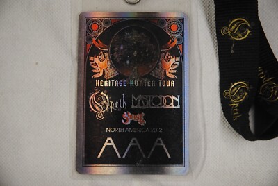 OPETH HERITAGE HUNTER TOUR 2012 CLIP LANYARD NEW OFFICIAL MASTADON GHOST RARE