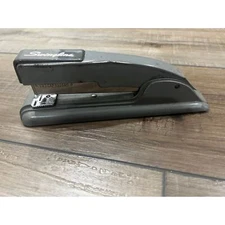 Vintage SWINGLINE #27 Desk Stapler Gray Mid Century Art Deco Works great