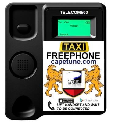 TELECOM500 4G GSM TAXI FREEPHONE ANGEPASSTE ABDECKPLATTE. KEIN FESTNETZANSCHLUSS. SIM KARTE