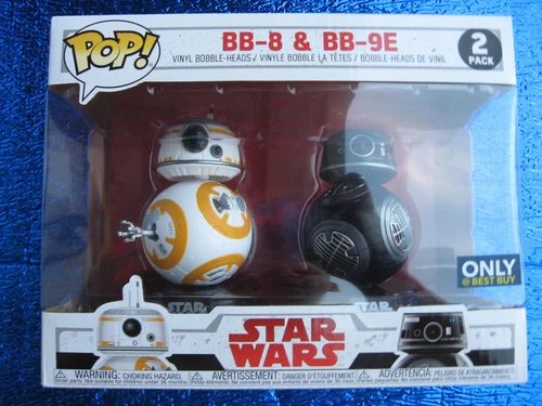 Star Wars BB-8 & BB-9E Funko Pop "Best Buy" Exclusive Pop set