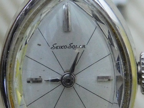 Armbanduhr Seiko Solar 10-7000 Diashock 21 Jewels Damenuhr Handaufzug Vintage - Bild 18 von 23
