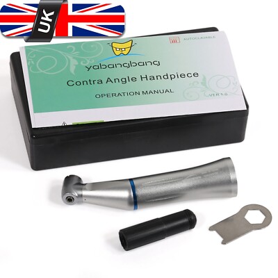 Dental Low Speed Contra Angle Handpiece With Inner Water Spray - Push Button, Fits NSK (Model WY) - US Stock