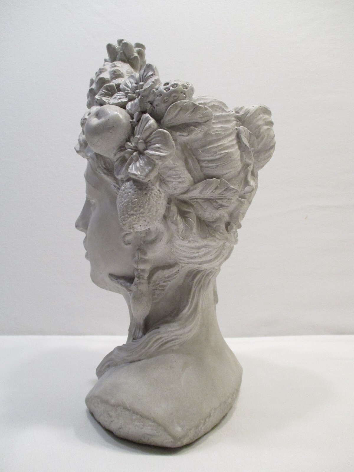 SEE DESCRIPTION Anthropologie Gianna Grecian Bust Pot Planter Romantic Classic eBay