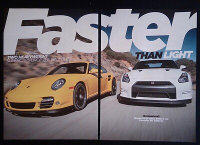 2012 Porsche 911 Turbo S vs. 2013 Nissan GT-R Info Article ''Faster Than Light''