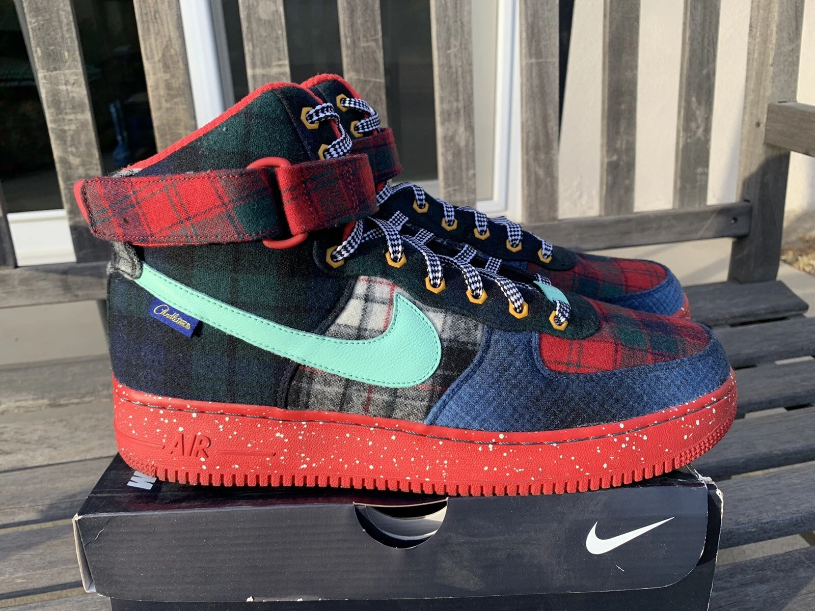 Nike Air Force 1 Hi Premium What The Pendleton ID BY YOU John Geiger 11 supreme