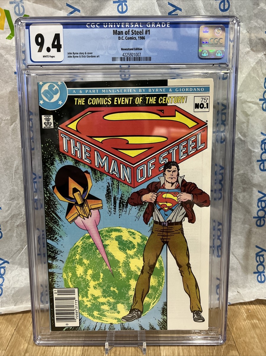 John Byrne Man Of Steel John Byrne | Superman Comic, Superman,