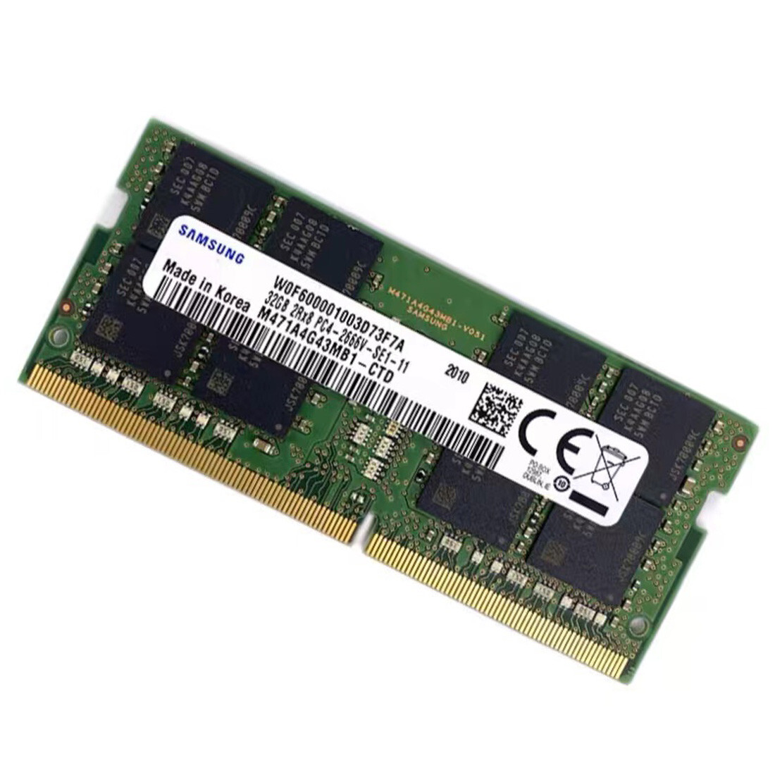 Samsung M471A4G43MB1-CTD SODIMM DDR4 Memory RAM - 32GB for sale