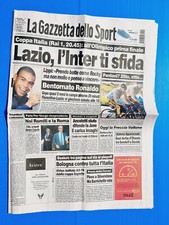 GAZZETTA DELLO SPORT 12 APRILE 2000 PANTANI- LAZIO-INTER FINALE COPPA ITALIA