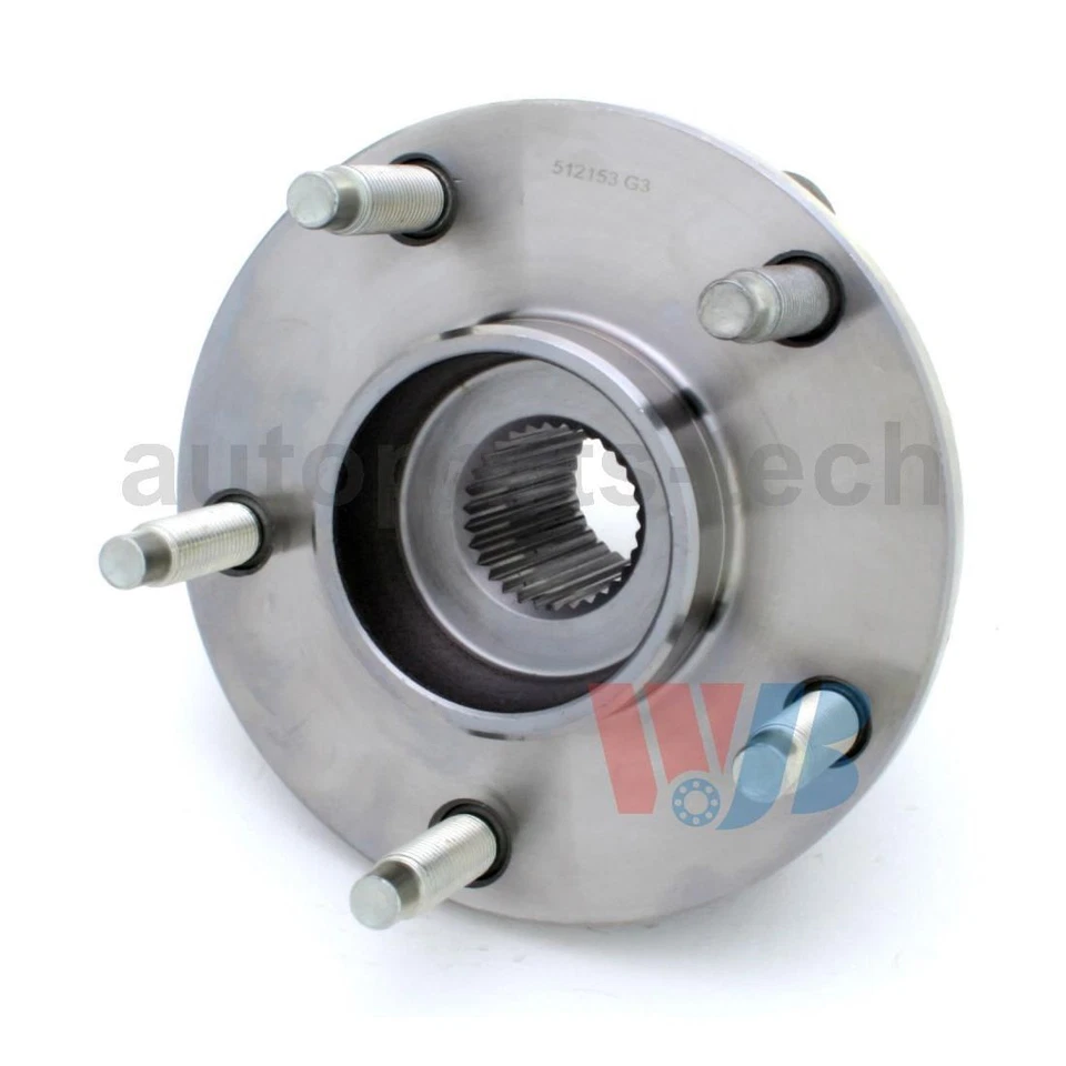 Conjunto de buje de rueda trasera para Chevrolet Corvette 2002 2003 2004 2006 2007 2008 Foto 2 de 3