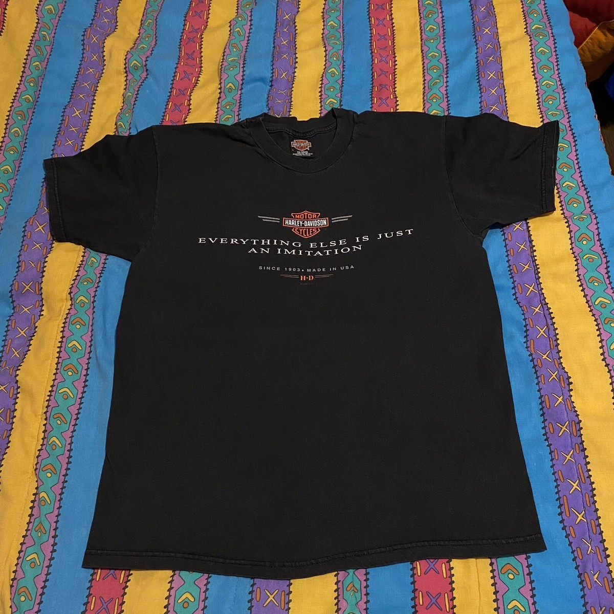 Vintage 1998 Harley Davidson T Shirt Large Made in USA | eBay