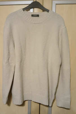 Alpha Studio Herren Pullover Größe 52, cremefarben, neuwertig  Y