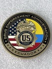 Drug Enforcement Quito Country Office Andean Region Ecuador DEA Rare Police Coin — photo 6