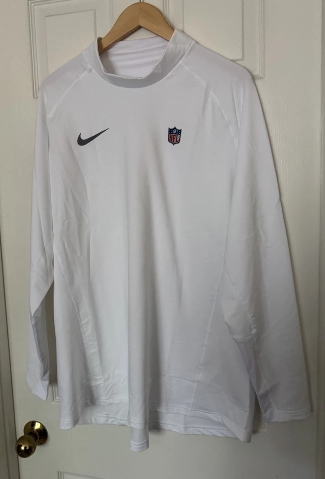 Nike Dri-FIT Hombres 2XL NFL ON FIELD Fútbol Manga Larga Cuello Alto CW6384-100 Foto 3 de 4