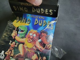 Evolution: Dino Dudes (Atari Jaguar) Box And Inserts Only 
