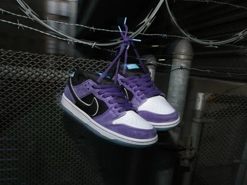 NIKE SB DUNK LOW PRO X HAYLEY WILSON 'COURT PURPLE/BLACK’ Size 4.5 M / 6 W