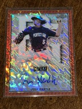 JOSH HARTLE 2020 Leaf Perfect ORANGE MARBLE PROOF Autograph #1/1 GUARDIANS
