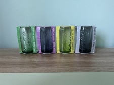McDonald's 2008 Coca Cola Can Glass x 4 Limited Edition