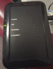 Actiontec GT701D Black Wireless-N Ethernet DSL Modem Router